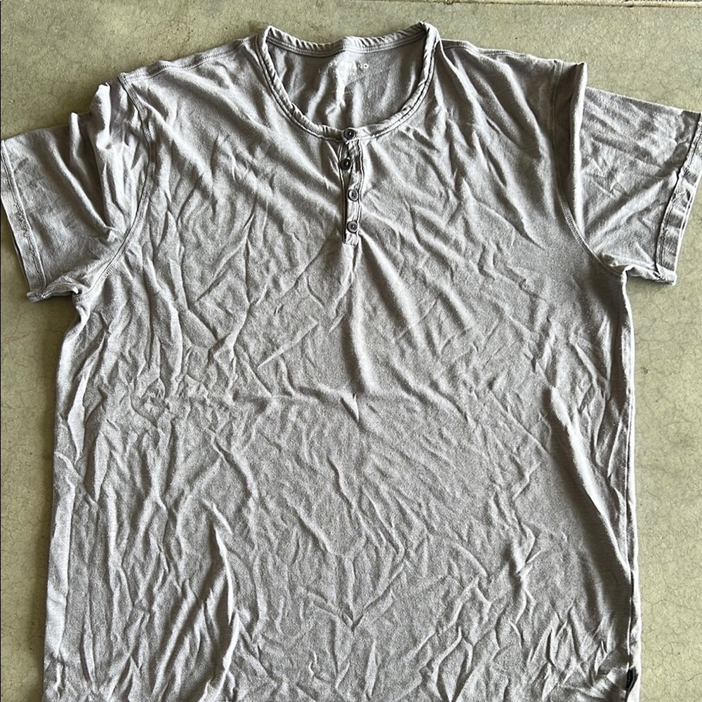 Gray Henley Shirt